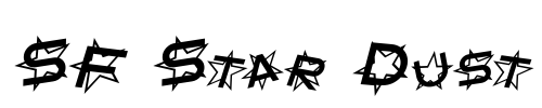 SF Star Dust Font Image