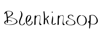 Blenkinsop Font Image