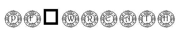 pf_wreath Font Image