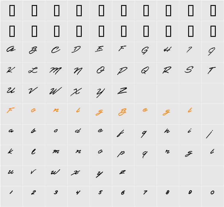 Shredder Character Map