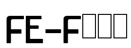FE-Font Font Image
