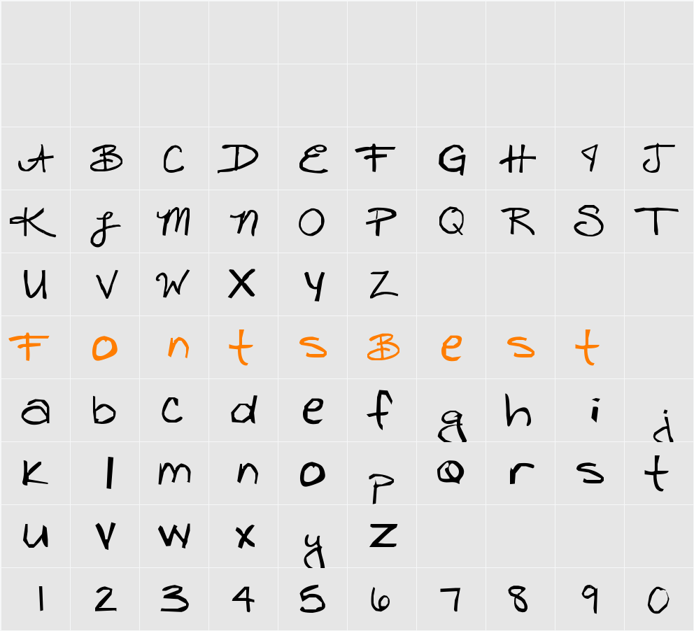 Freckles Character Map