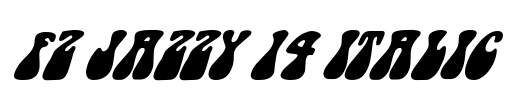 FZ JAZZY 14 ITALIC Font Image