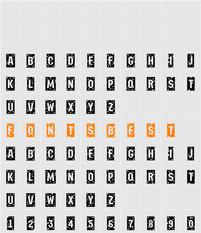 a_MeccanoCmNtSt Character Map