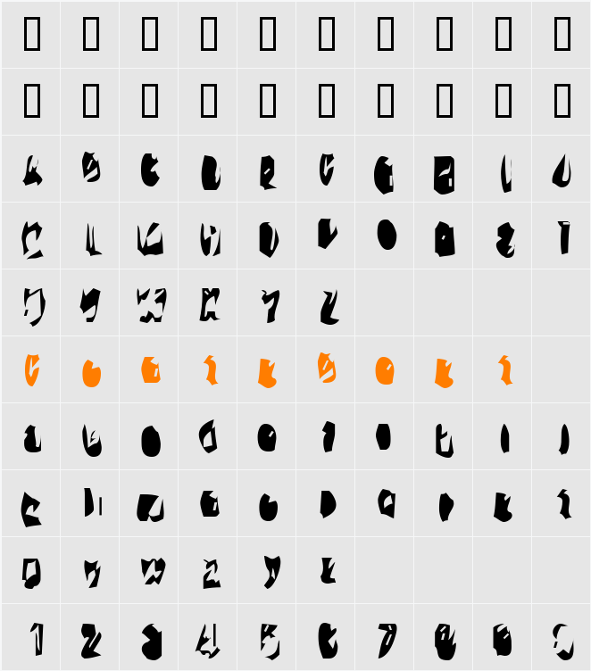 15teen Character Map
