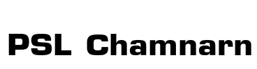 PSL Chamnarn Font Image