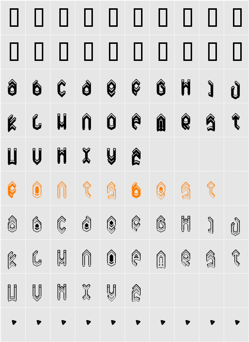 Dreamy Character Map