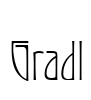 Gradl Font Image