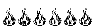 RMFIRE Font Image