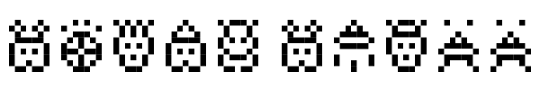 Spacy Stuff Font Image