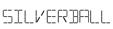 Silverball Font Image