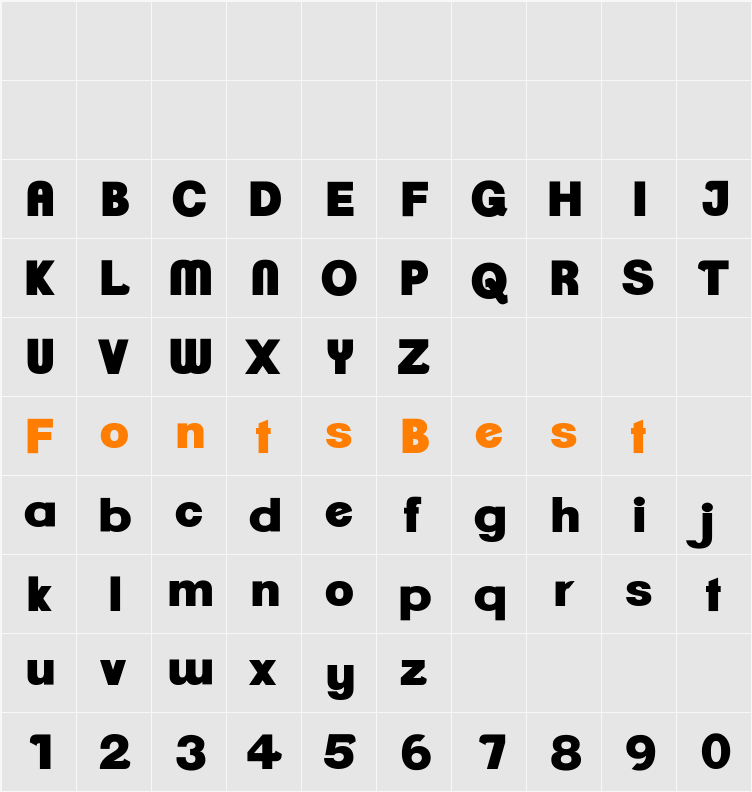 ClementePDaq Character Map