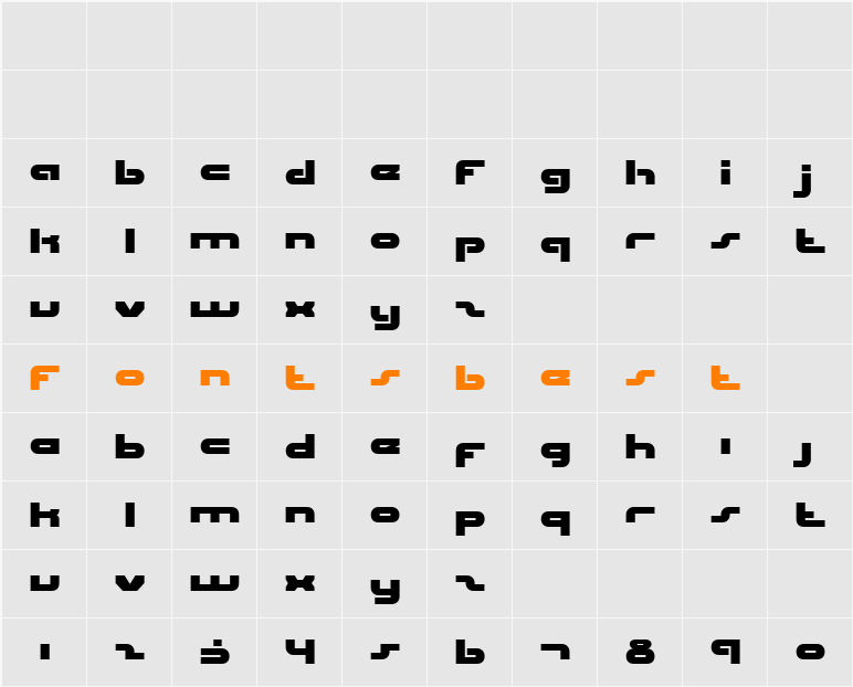 uni-sol Character Map