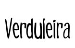 Verduleira Font Image