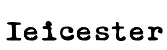Ieicester Font Image
