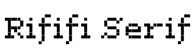Rififi Serif Font Image