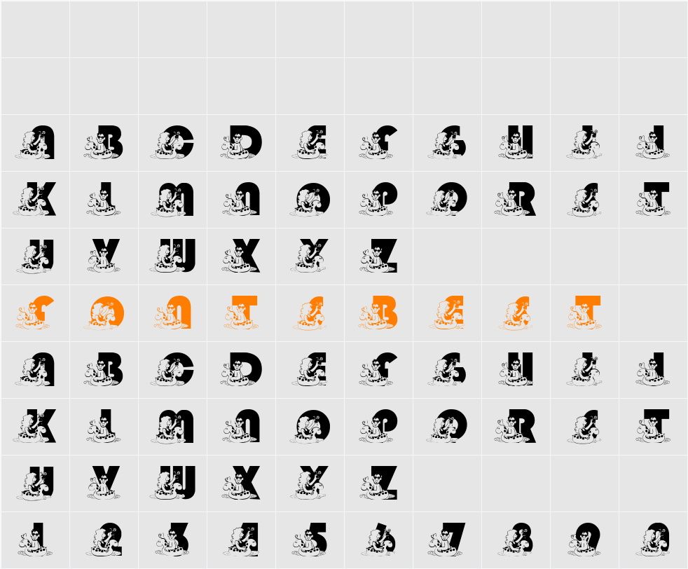 pf_floating_in_pool Character Map