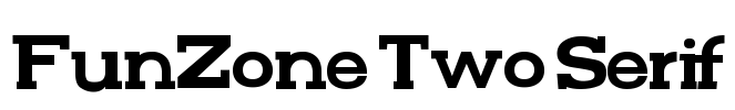 FunZone Two Serif