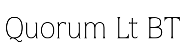 Quorum Lt BT