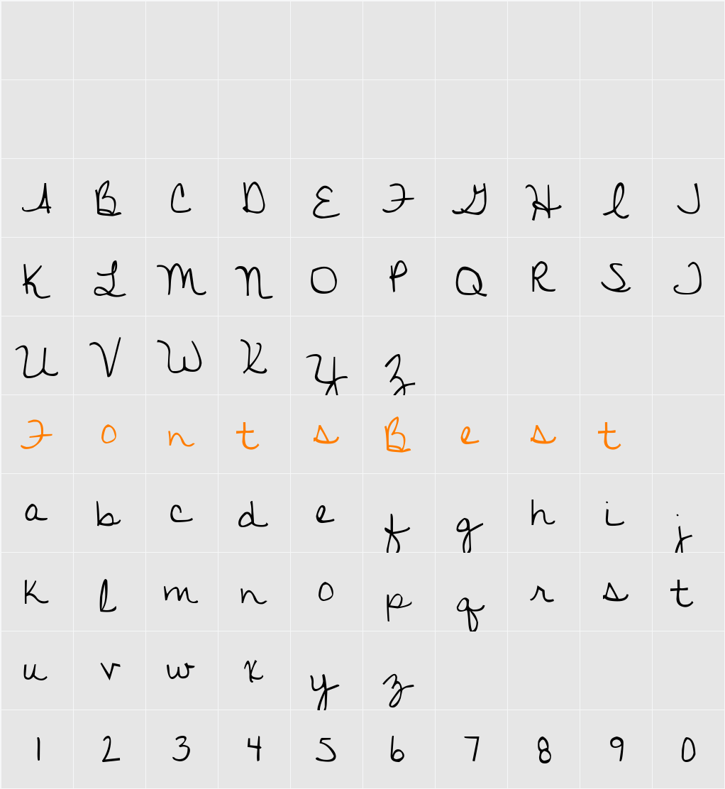 Discover Beauty Character Map