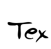Tex Font Image