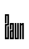 Zaun Font Image