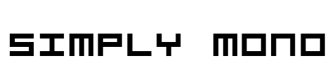 Simply Mono Font Image