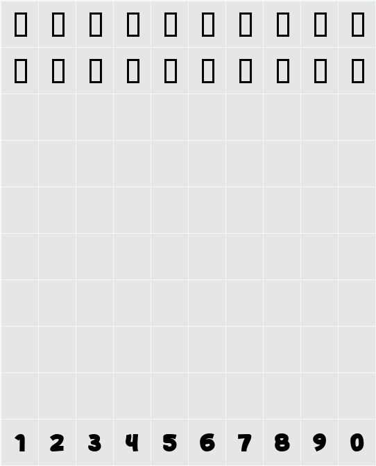 YoavKtav Black Character Map