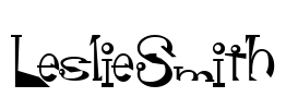 LeslieSmith Font Image