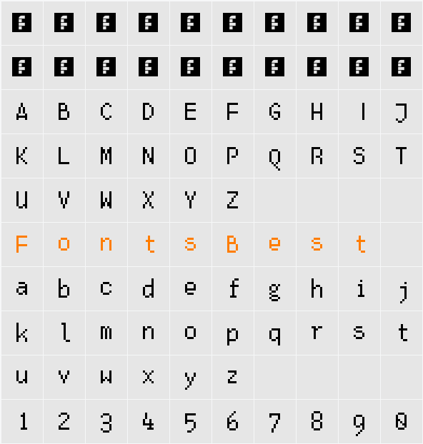 fs songarak 1 Character Map