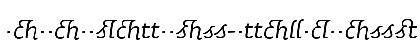 SaunaLigatures-ItalicSwash