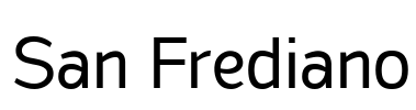 San Frediano Font Image