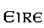 Eire Font Image