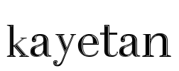 kayetan Font Image
