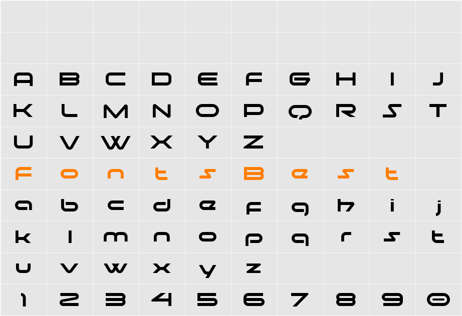 moonhouse Character Map