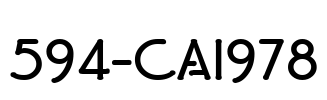 594-CAI978