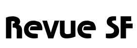 Revue SF Font Image