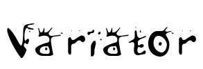 Variator Font Image