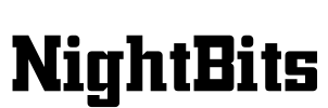 NightBits Font Image