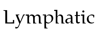 Lymphatic Font Image