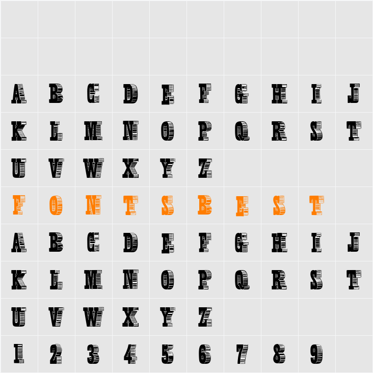 Shady Characters Character Map