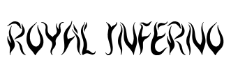 Royal Inferno Font Image