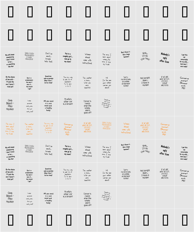 KR Bad Boyz Character Map