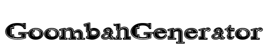 GoombahGenerator