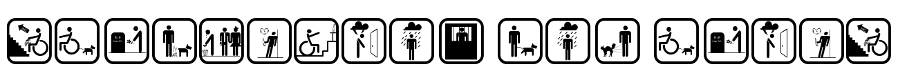 Stickerman bad times Font Image