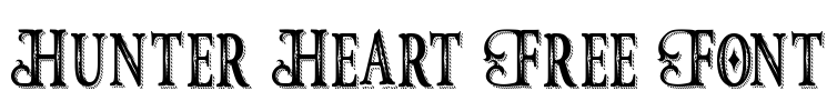 Hunter Heart Free Font
