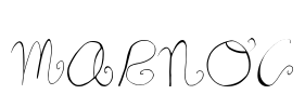 Marnoc Font Image