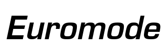 Euromode Font Image