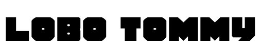 Lobo Tommy Font Image