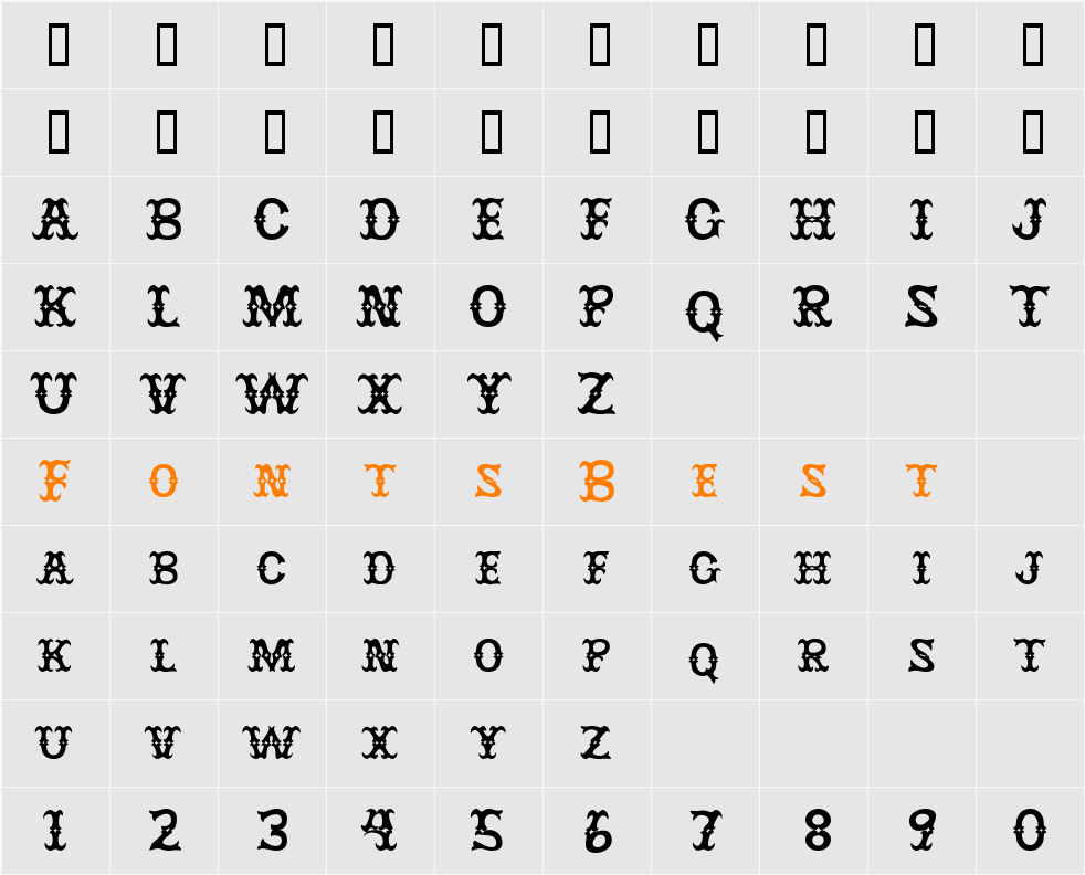 JesterTwo Character Map